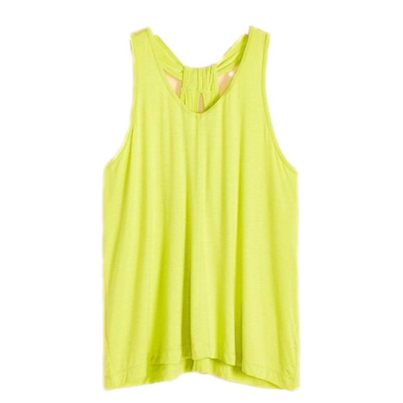 3X Limeaid Activezone Sports Tank Top With Back Detail By Penningtons⎜NWOT - Picture 2 of 9